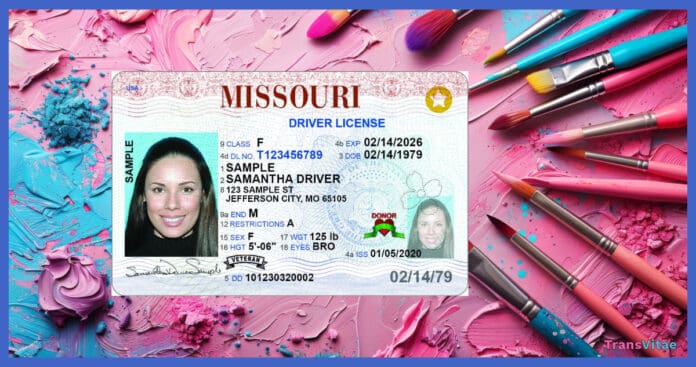 missouri gender marker